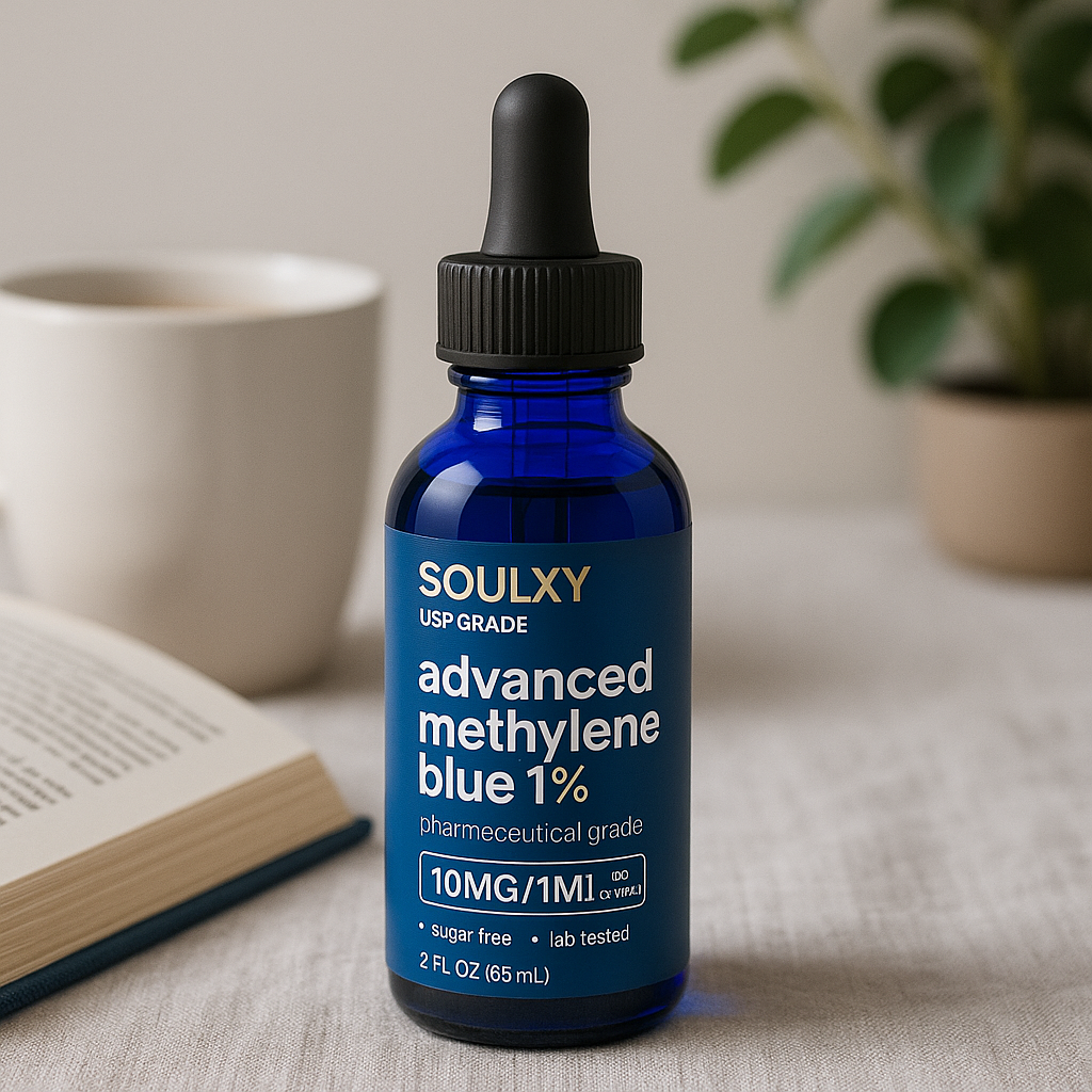 USP Grade 1% Methylene Blue – Brain Health & Energy Support