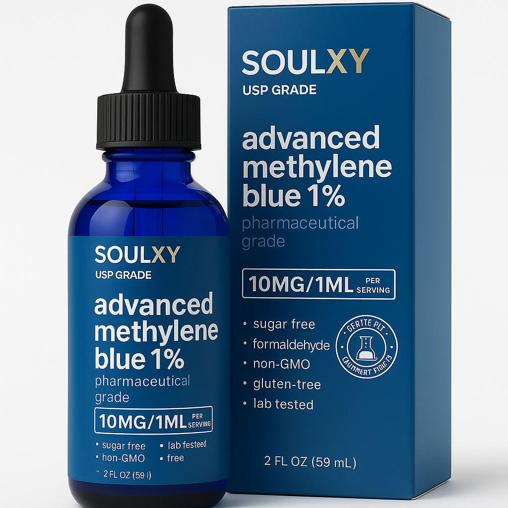 USP Grade 1% Methylene Blue – Brain Health & Energy Support