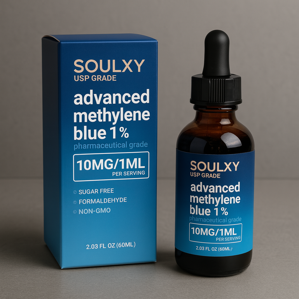 USP Grade 1% Methylene Blue – Brain Health & Energy Support